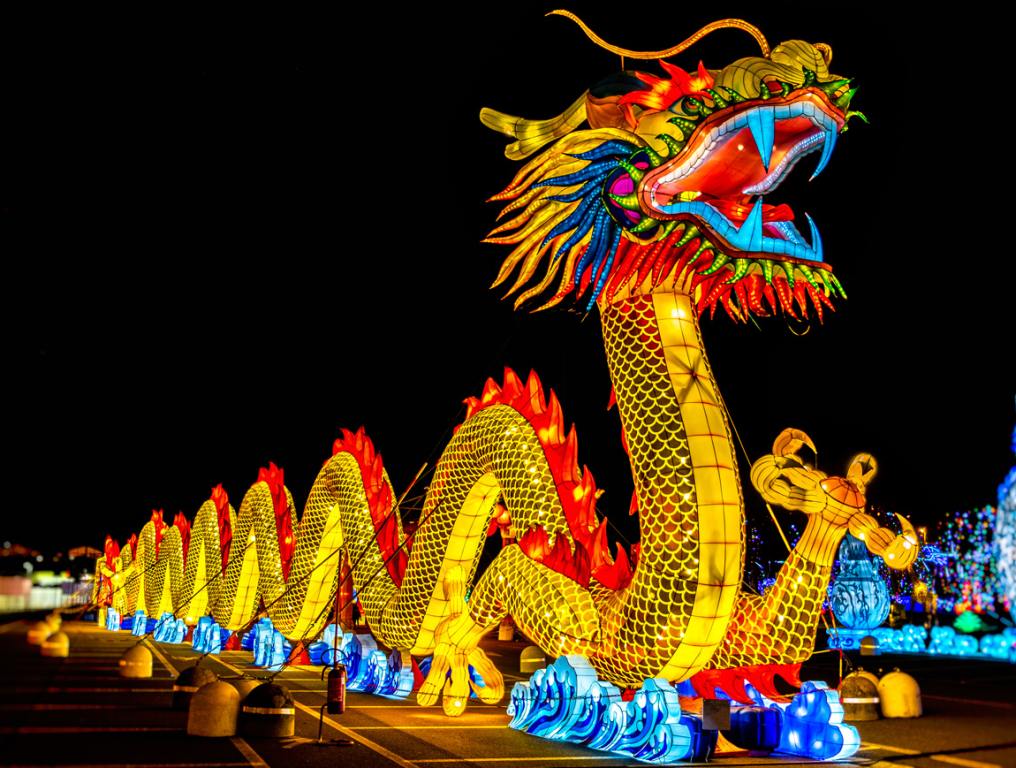 North Carolina Chinese Lantern Festival Open Through January 14 in Cary